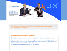Tablet Screenshot of klix.de